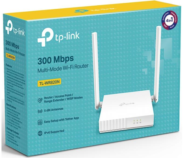 TP-Link TL-WR820N (300Mb/s b/g/n) - 551269 - zdjęcie 4